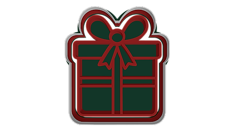 Christmas Present cookie cutter