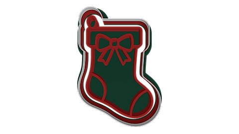 Christmas Stocking cookie cutter