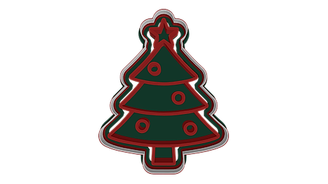 Christmas Tree cookie cutter