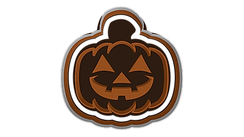 Pumpkin cookie cutter