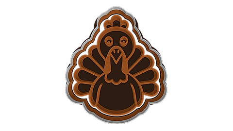 Turkey cookie cutter