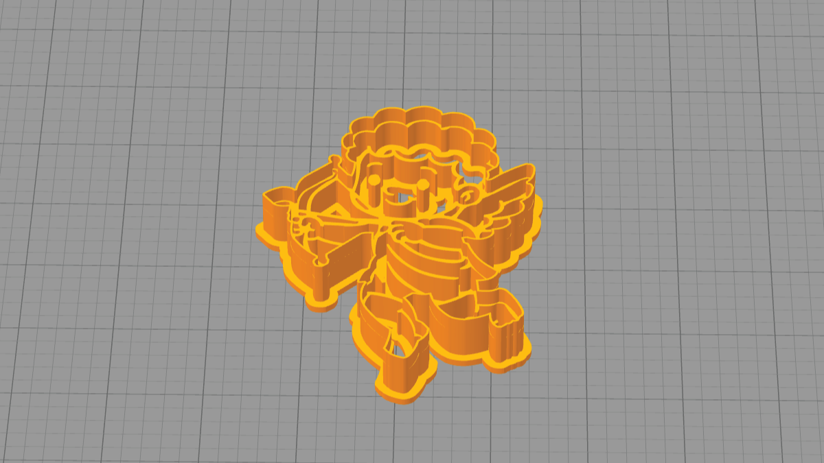 Screenshot of the 3D preview ready to export